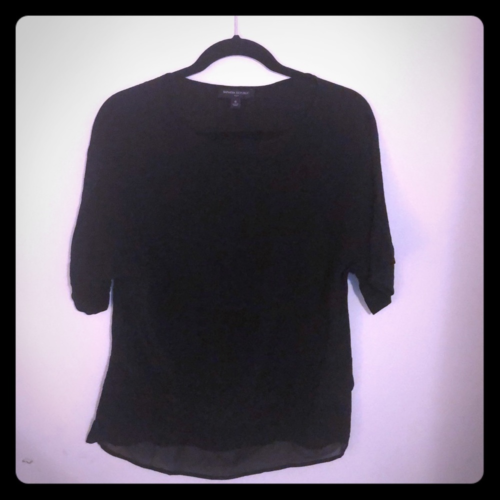 Banana Republic silk blouse